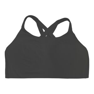 Lululemon AirSupport Bra 38DD Dark Olive Green High Support Cross Back‎